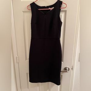 Black Ribbed Dress